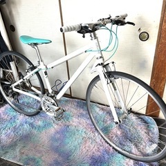 ritewayクロスバイク27インチSHIMANO 24段変速、フロントサスペンション
