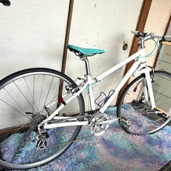 ritewayクロスバイク27インチSHIMANO 24段変速、フロントサスペンション