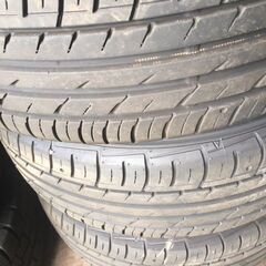 ワタナベホイール１５インチ４穴１００・タイヤ１８５ー６０－１５