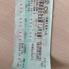 新幹線片道 新大阪から東京まで 日付指定 1月７日 19:03発 一番後ろの1番E席指定 禁煙 のぞみ50号 いらなくなりました (かぶとりひき２)  上板橋の新幹線/鉄道切符の中古あげます・譲ります｜ジモティーで不用品の処分