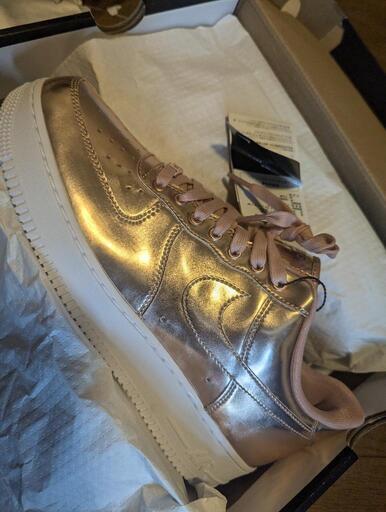 Air Force1 ピンクゴールド　新品
