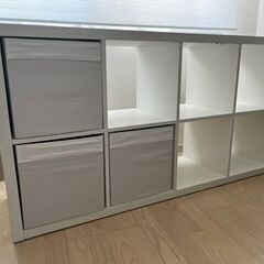 ※お取引先決定※【ネジ穴あり】IKEA 棚 KALLAX 2x4...