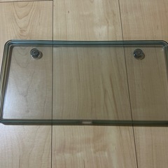 ナンバーカバー クリアグリーン　セイワ　当時物 公道使用禁止