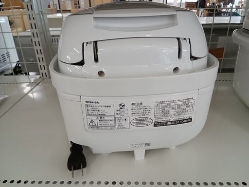 ★ジモティ割あり★ TOSHIBA 炊飯器 RC-10E6VR 5合 18年製 動作確認／クリーニング済み TC4348 ☆ジモティ割あり☆ TOSHIBA 炊飯器 RC-10E6VR 5合 18年製 動作