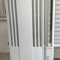 【終】【Y873】工事不要/コロナ/冷房専用窓用エアコン/シェルホワイト/CW-F1621E9 /リモコン付き/動作確認済/現状品/２０２１年