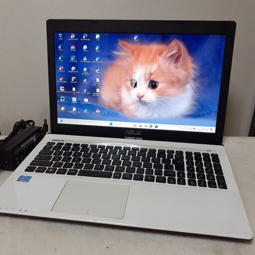 【15インチで見やすく作業が楽】core i5　8GB　SSD（256）　Microsoft office2021　カメラ　Wi-Fi　マルチ　テンキー　Windows11　ASUS