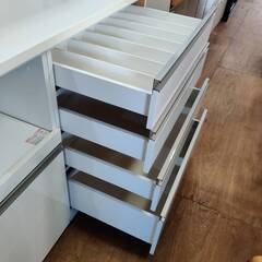 【愛品倶楽部柏店】NITORI 組合せ2枚スライド扉キッチンボード リガーレ