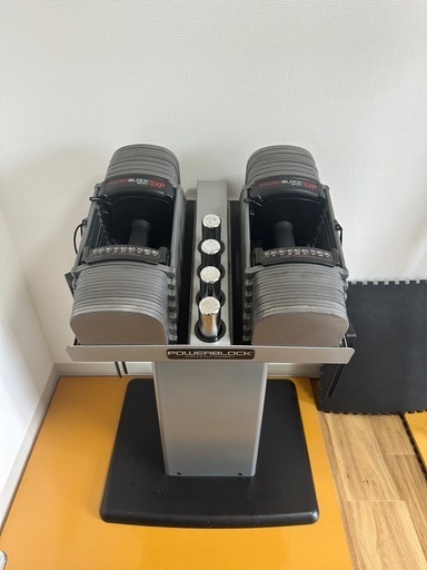 パワーブロックダンベル+台座セット PowerBlock ダンベルスタンド