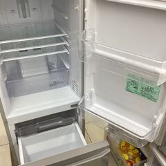 【6か月保証】2ドア冷蔵庫 MITSUBISHI MR-P15C-S 146L 2018年製