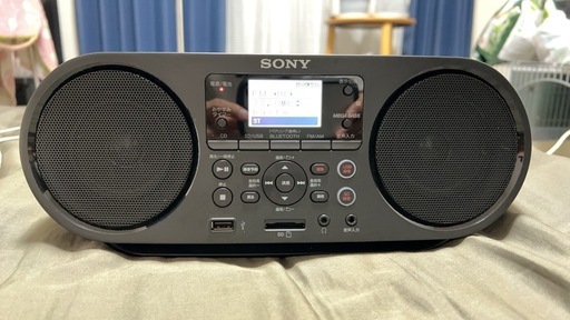 SONYパーソナルオーディオシステムCDラジオ ZS-S40 ホワイト22年製