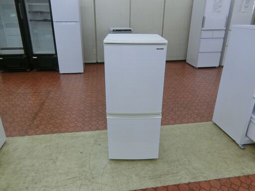 ID 157459  冷蔵庫２ドア　137L　シャープ　２０００年　SJ-D14F-W