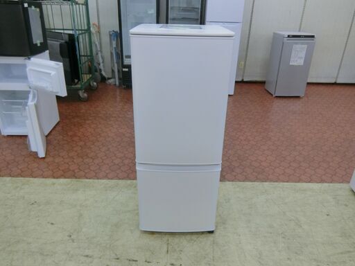 ID 202573　冷蔵庫２ドア　146L　三菱　２０２２年　MR-P15H-W