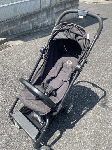 サイベックス cybex ベビーカー イージーS  安全バー\u0026フットマフ付き
