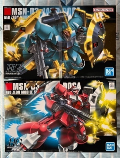 HGUC 1/144 ヤクト・ドーガ(ギュネイ\u0026クェス機)