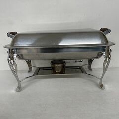 【新品】チェーフィングディッシュセット(湯煎)　8.5Lトラモンティーナ 未使用 トラモンティーナ チェーフィングディッシュセット 8.5L フード