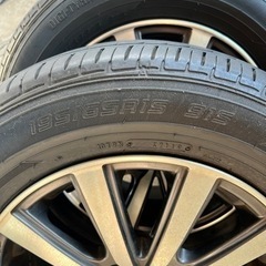 プリウス夏タイヤホイールセット195/65R15/91S