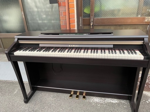 中古美品KAWAI人気の木製鍵盤　鍵盤88  KAWAI  CA13R電子ピアノ2012年製　新品参考定価：21万円
