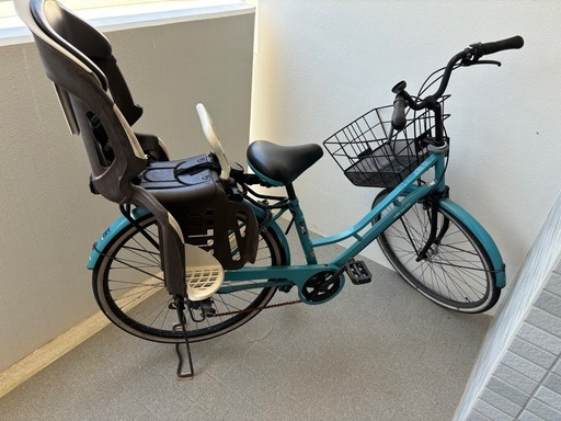 【本日優先】自転車 ターコイズブルー色