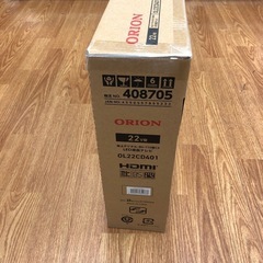 ORION テレビ　未使用品売ります