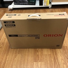 ORION テレビ　未使用品売ります