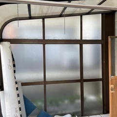 【値下げ】解体済みサンルーム DIY・温室・物干し・カフェ・ペット小屋などにも