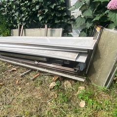 【値下げ】解体済みサンルーム DIY・温室・物干し・カフェ・ペット小屋などにも