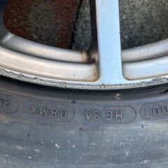 初代フォレスター　STIホイール4本セット、パイロットスポーツ4 使用感あり225/45ZR17