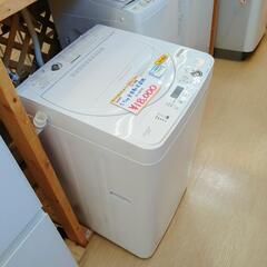 SHARP☆全自動洗濯機☆5㎏☆ES-GE5E☆2021年製☆動作OK(保証３ヵ月）・清掃済み☆中古品☆【こちらは店舗です。浜村鹿野温泉ICから3分 買取本舗 宮本リサイクル 営業時間9～19時 定休日水曜のみ←連絡できませんm(_ _)m】