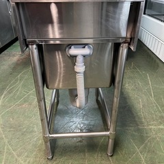 1槽シンク 450x750x800(+150)