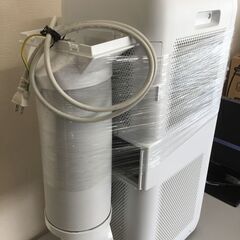 🐱【美品】 【除湿機能搭載】 アイリスオーヤマ ポータブル クーラー エアコン 冷風機 7畳 2021年モデル 除湿 換気 内部洗浄機能 IPA-2221G-W