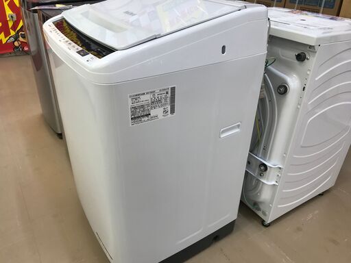 ✨日立　中古　BW-V80E　洗濯機　８㎏　2019年製✨うるま市田場✨