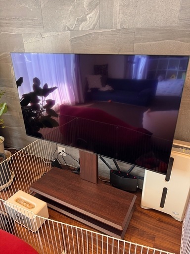 SONY ソニー BRAVIA XRJ-65A80K 有機EL 65型  テレビスタンド付き