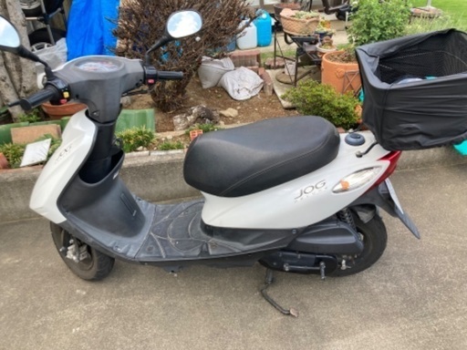 2017年ヤマハジョグ自賠責保険5年込み価格 走行12800キロ