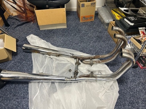 KZ400E Z400FX 純正マフラー　刻印あり　当時物