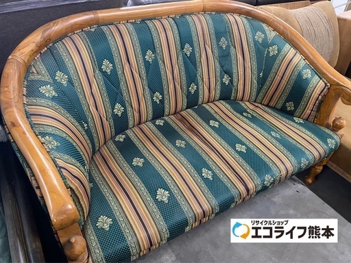 アンティーク　ソファ　2人掛け