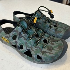 KEEN サンダル　迷彩　20cm