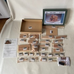 小林工芸 昭和の銭湯 木製美術建築模型 木製組立キット KOB-T5 未組立 