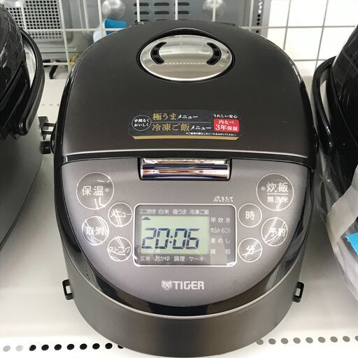 ★ジモティ割あり★ TIGER  IH炊飯器   3合炊き　22年製   動作確認／クリーニング済み KJ5907