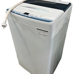NO.1680【2024年製】美品 Haier ハイアール 全自動電気洗濯機 JW-U45LK 4.5kg 家電 中古