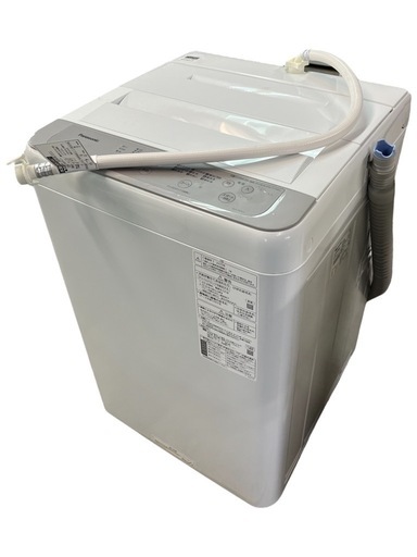 NO.1681【2022年製】Panasonic パナソニック 全自動電気洗濯機 NA- F6B1 6.0kg 家電 中古
