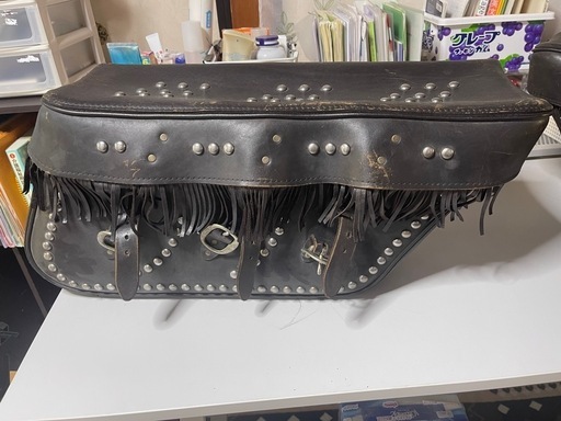 ハーレー79年式 FLH 1200 サイドバック 左右セット
