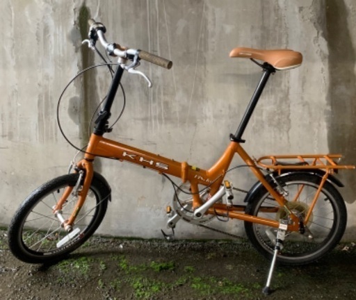 KHS F18-ACE 折り畳み自転車 オレンジ 18インチ リサイクルショップ 札幌 買取本舗 平岸店(南)