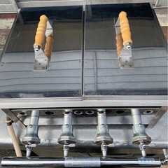 美品 使用頻度少 業務用 餃子焼き器 都市ガス グリドル グリラー 幅510