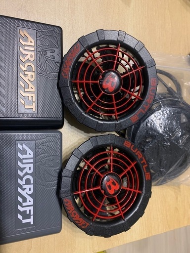 BURTLE ファン＆バッテリー12V2個セット