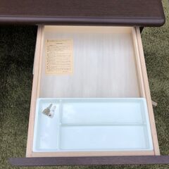  【コンテナ保管】【美品】お両袖机 KCMKV-1675DW 応接家具 役員室などに 💳自社配送時🌟代引き可💳※現金、クレジット、スマホ決済対応※