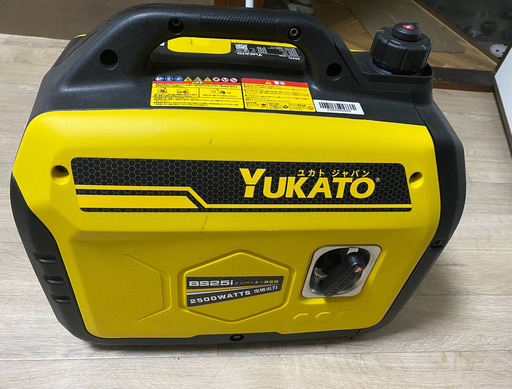 YUKATO インバーター発電機 定格出力2.5kVA