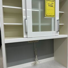 ジモティ来店特価!! 食器棚 共和産業 ホワイト J-0864