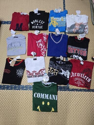 【受け渡し先決定済】新品Tシャツ13枚