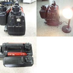 販売終了 現状品 HONDA 小型ポータブル発電機 外部タンク付き 50Hz EX300 300VA 混合ガソリン 初爆/発電確認済 ホンダ ☆ 札幌市 北区 屯田