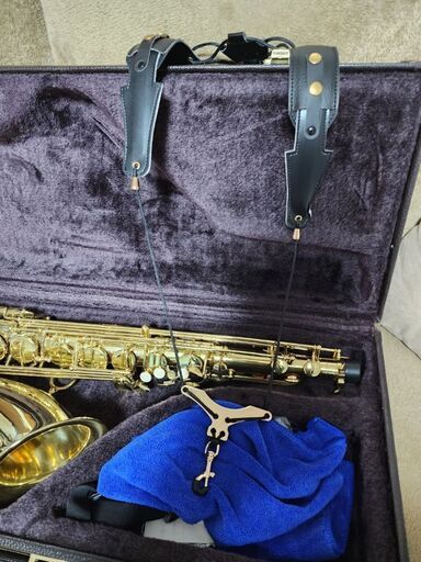 Heinrich ソプラノサックス 管楽器 ケース付 ヘインリッチ サックス